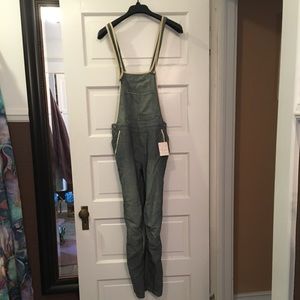 FP Chambray Piped Overalls